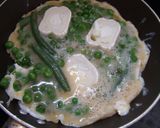 Foto del paso 2 de la receta Tortillita verde con queso de cabra