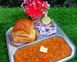 A picture of step 5 of Pav Bhaji.