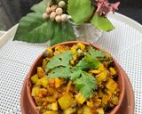 करेला/आलू की सूखी सब्ज़ी(karela / aloo ki sukhi sabzi recipe in hindi) रेसिपी चरण 5 फोटो