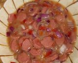 A picture of step 5 of Cheesy sausage sandwich.