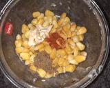 A picture of step 4 of Steamed Masala cheesy and salty sweet corn recipes.