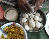 A picture of step 5 of Vegetable dumplings/Pitha.