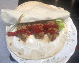 Foto del paso 4 de la receta: Kefta en pan de pita