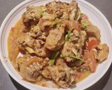 A picture of step 2 of Chicken with Tomato.