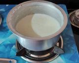 A picture of step 1 of Sheer Khurma.