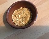 Une image de l'étape 6 de Tarte poires et cacahuètes.