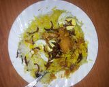 A picture of step 1 of Arabic Chicken Biriyani.