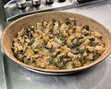 Une image de l'étape 14 de Gratin de blettes et courgette au porc et parmesan.