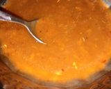A picture of step 4 of Orange Sauce Spaghetti with chicken patty.