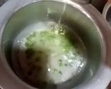 A picture of step 4 of Garlic Matar rice.