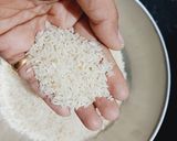 A picture of step 1 of Masala bhat.
