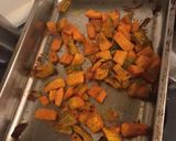 A picture of step 2 of Almond and Butternut Squash Risotto.