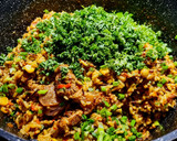Foto del paso 9 de la receta: MEZCLA DE Arroces con Chorizo Oreado y Tocino de Cerdo🐽...!