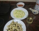 Foto del paso 4 de la receta Mosaico de pisto, potón y langostinos