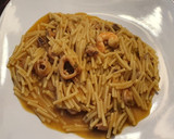Foto del paso 10 de la receta: Fideos con calamares y langostinos