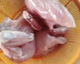 A picture of step 1 of Chicken resha shami kabab.
