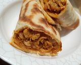 A picture of step 6 of Spicy chicken wrap.