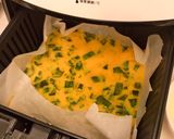 氣炸鍋-九層塔烘蛋的食譜步驟2照片
