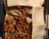 Foto del paso 4 de la receta: Pastel azteca de carne al pastor