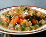Foto langkah ke 6 dari resep Sayur Asem-Asem Kikil Buncis.