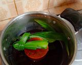 Foto langkah ke 3 dari resep Aia Aka/ Es Cincau Hijau Daun Rambat.