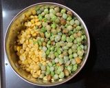 A picture of step 2 of Nuchin unde steamed lentil dumplings.