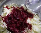 A picture of step 3 of Beetroot And Bottle Gourd Barfi.