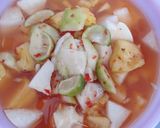 Foto langkah ke 4 dari resep Asinan Buah Pedas manis Segar.