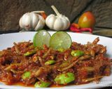 Foto langkah ke 3 dari resep Sambal Teri Pete.