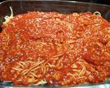 Rakott spagetti tészta recept lépés 5 foto