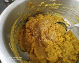 A picture of step 6 of Puran poli.