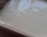 A picture of step 7 of Sig's Goats Cheese Cake with Matcha.