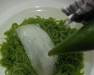 Es cendol daun kelor - Step 4