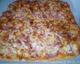 Foto del paso 5 de la receta Pizza de puerro y bacon