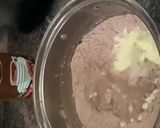 A picture of step 2 of Chocolate puff puff.