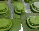 Foto langkah ke 5 dari resep Kue thok/kue ku pandan.