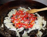 Foto del paso 5 de la receta: Usando carne cocida que sobro (guiso con arroz)