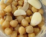 Hình bước làm 2 của món Sốt hummus