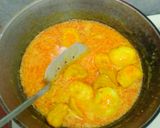 Foto langkah ke 5 dari resep Tahu telur kuah santan kuning.