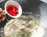 Gambar langkah 1 resipi Nasi Goreng Cina.