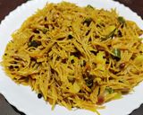 A picture of step 9 of Vegetable vermicelli upma.