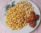 Hình bước làm 1 của món Sữa đậu nành-đậu phộng