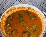 A picture of step 8 of Meatballs.