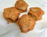 Hình bước làm 4 của món Ăn dặm cùng 🐬: sandwich nhồi thịt