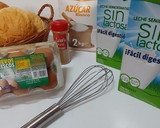 Foto del paso 1 de la receta: Flan, amb coca de patatas Valldemosa
