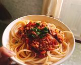 Hình bước làm 5 của món Mỳ ý Pasta cá hộp