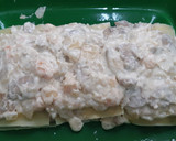 Foto del paso 6 de la receta: Lasaña de champiñones y langostinos