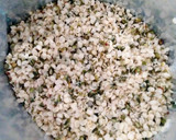 Foto del paso 4 de la receta: Bolitas RAW de nueces, ciruelas y semillas de cáñamo con toque de agua de mar