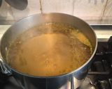 A picture of step 2 of Pumpkin Risotto with Crispy Bacon.