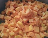 Foto del paso 3 de la receta: Sopa de zapallo y zanahoria